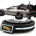 Yay! Hovering DeLorean Time Machine is Real, Albeit in 1/20th Scale