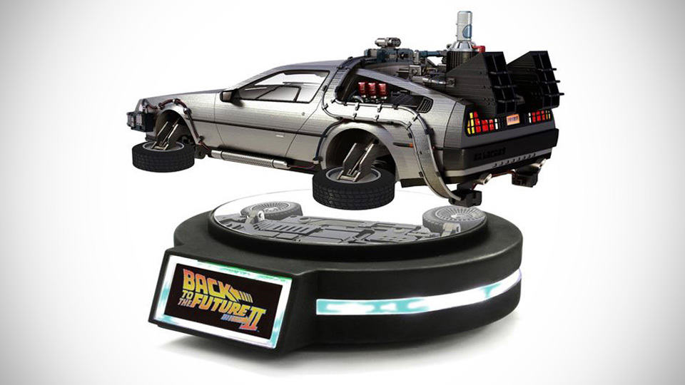 1/20 Magnetic Floating DeLorean Time Machine by Kids Logic