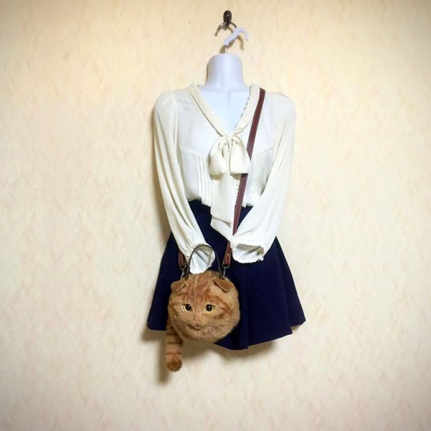 Pico Handmade Cat Shoulder Bag