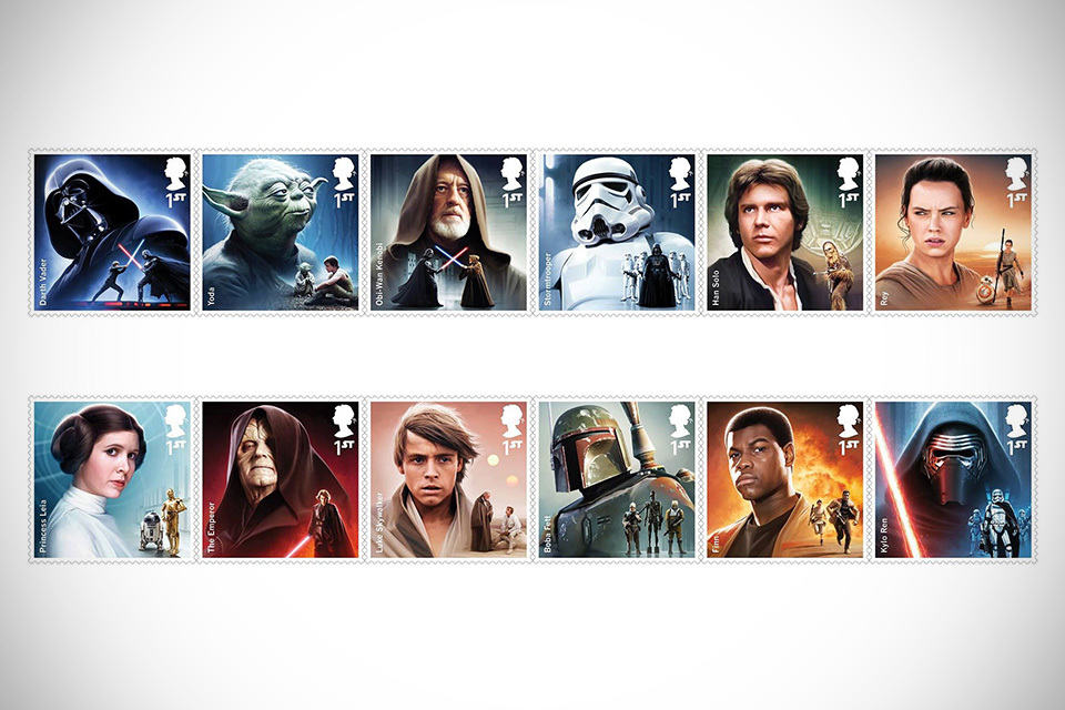 The Postage Force: Royal Mail Issues New Star Wars Stamp 