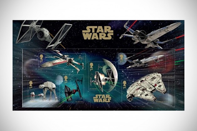 The Star Wars Stamp Collection 2015