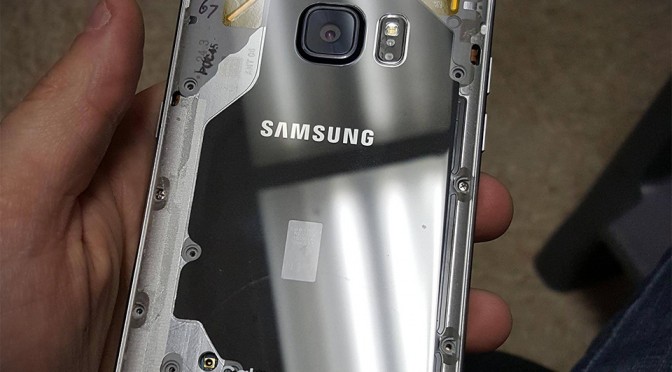 Samsung Galaxy Note 5 made transparent by Redditor