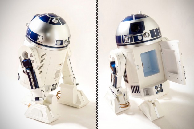 This Life-size R2-D2 is Actually a Mini Fridge and a HD Projector in ...