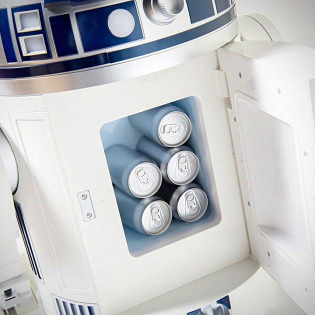 Aqua R2-D2 Moving Refrigerator