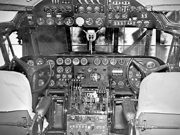 Boeing 307 Stratoliner Cockpit