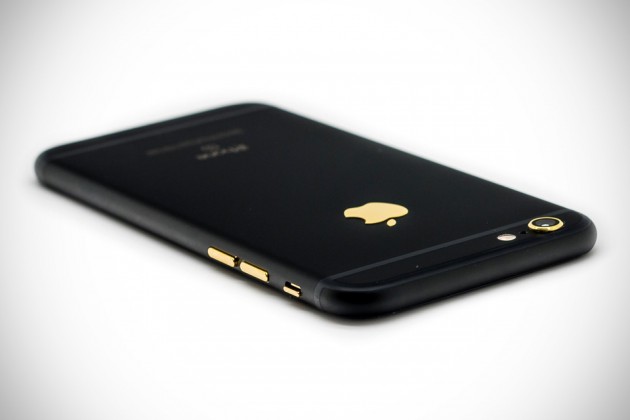 Custom Black Matte iPhone 6s by HautePhones