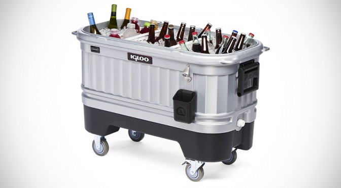 Igloo Party Bar Cooler Powered by Liddup