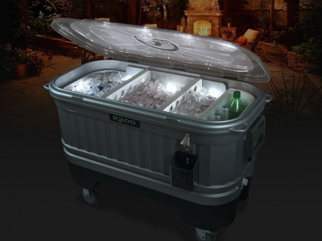 Igloo Party Bar Cooler Powered by Liddup