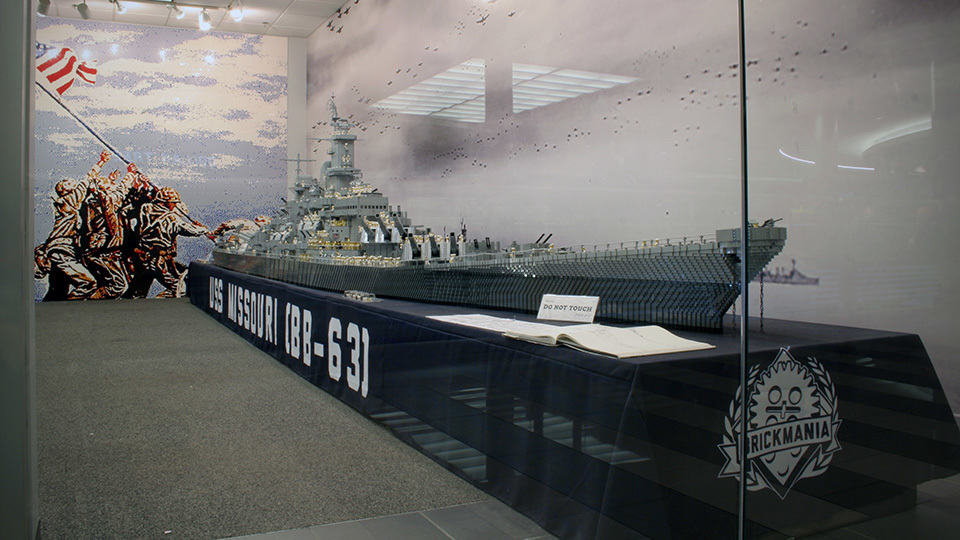 LEGO USS Missouri WWII Battleship