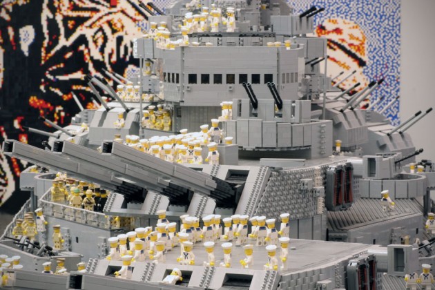 LEGO USS Missouri WWII Battleship