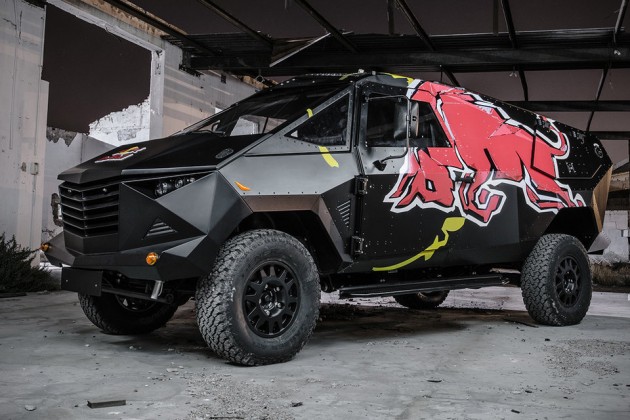 Red Post Vehicle Red Bull Latest Event Vehicle Looks Set For Any Post-Apocalyptic Party