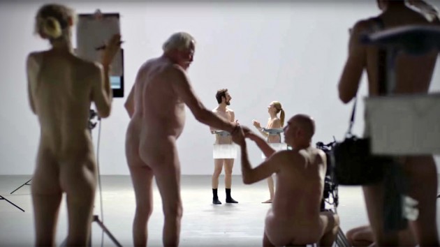 BUYMA Ad Campaign with Naked Dancers and Drones