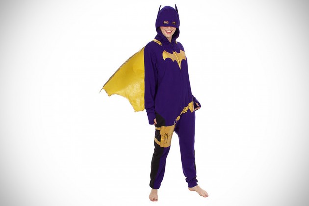 Batgirl Brushed Terry Lounger with Cape