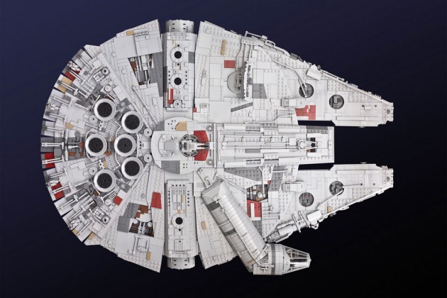 Custom LEGO Millennium Falcon by Marshal Banana