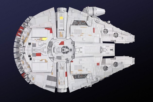 Custom LEGO Millennium Falcon by Marshal Banana