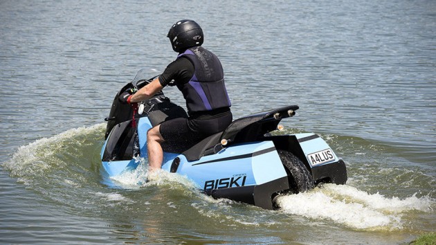 Gibbs Amphibians Biski Amphibious Motorcycle