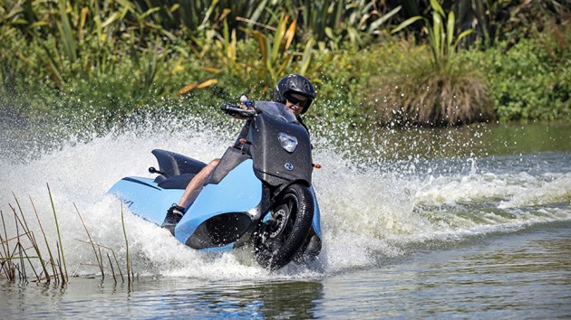 Gibbs Amphibians Biski Amphibious Motorcycle