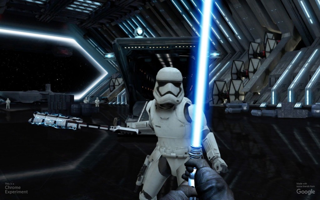 Lightsaber Escape Game by Google