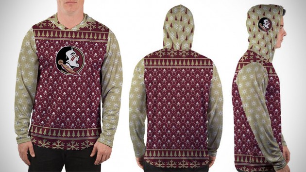 Made Royal Collegiate-themed Ugly Christmas Sweaters - Florida State University