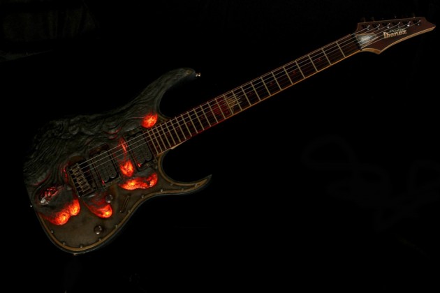 Molten Diabolic Guitar by Hutchinson Guitar Concepts