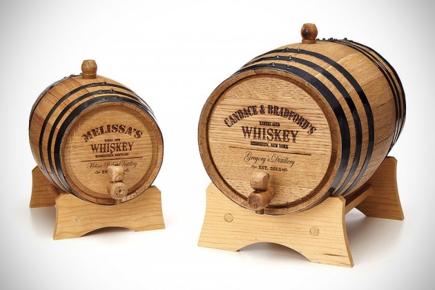 Personalized Whiskey Barrel