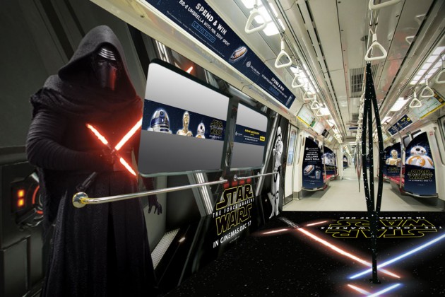 SMRT Star Wars-themed Trains