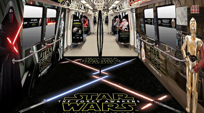 SMRT Star Wars-themed Trains