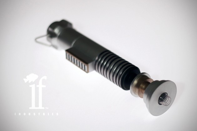 Return of the Jedi Lightsaber Hilt Flask by Insignificant Fish Industries