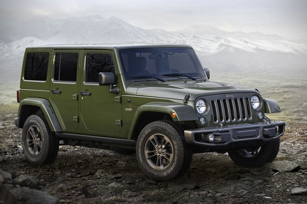 2016 Jeep Wrangler and Wrangler Unlimited 75th Anniversary edition