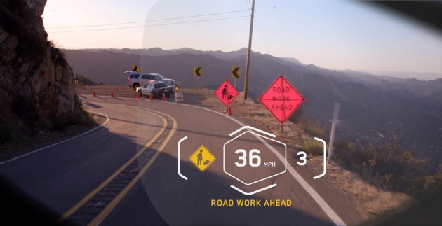 BMW Head-up Display Helmet