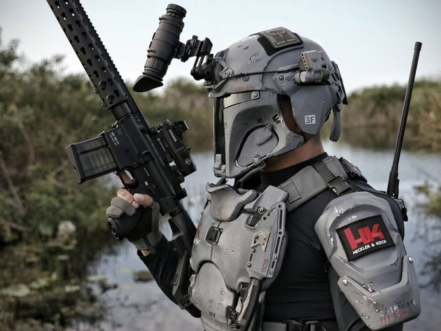 Boba Fett-Inspired Tactical Armor by AR500 Armor