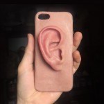 Artist Is Making Mobile Phone Cases With Hyperrealistic Ear Stuck On It