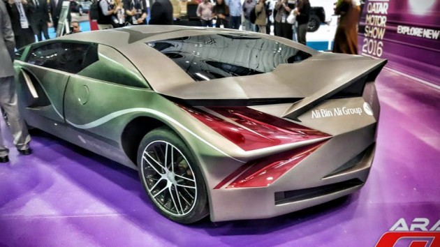 Elibreia Concept Sports Car by Texas A&M at Qatar