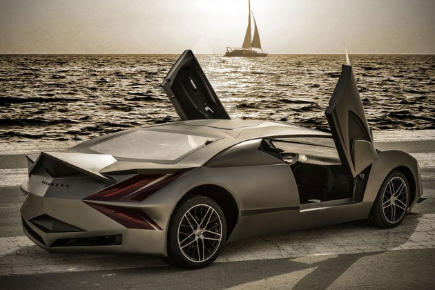 Elibreia Concept Sports Car by Texas A&M at Qatar