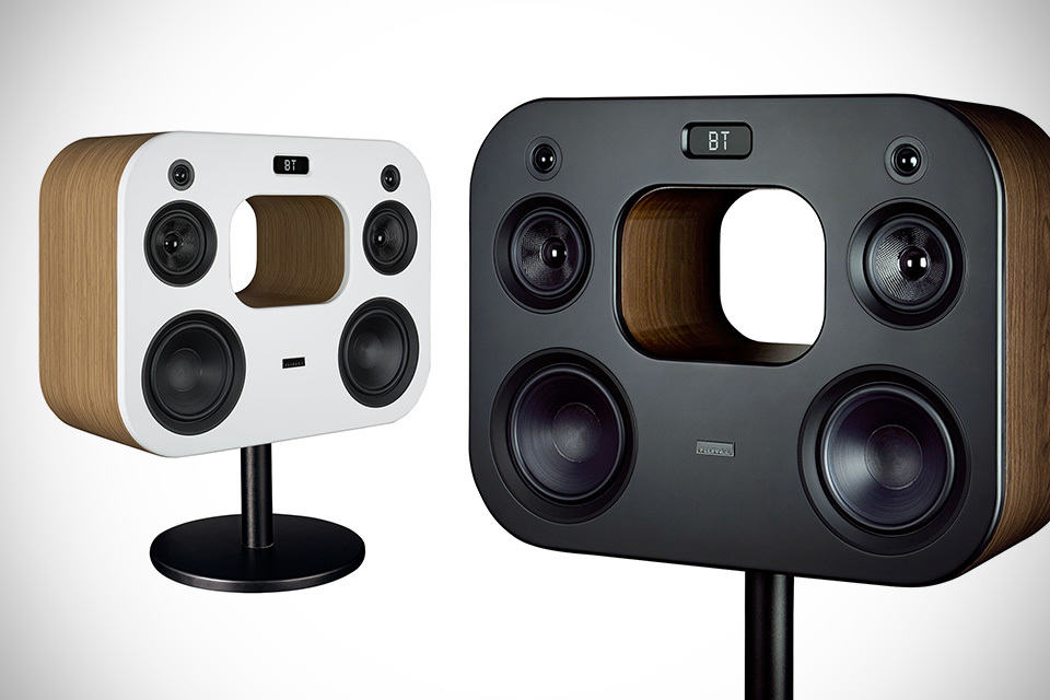 Fluance Fi70 Bluetooth Speaker Stands Out With Unique Design and