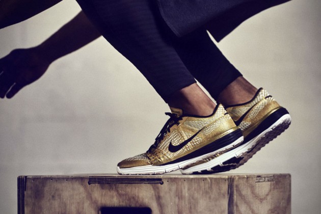 Limited Edition Gold Nike Lunar Caldra