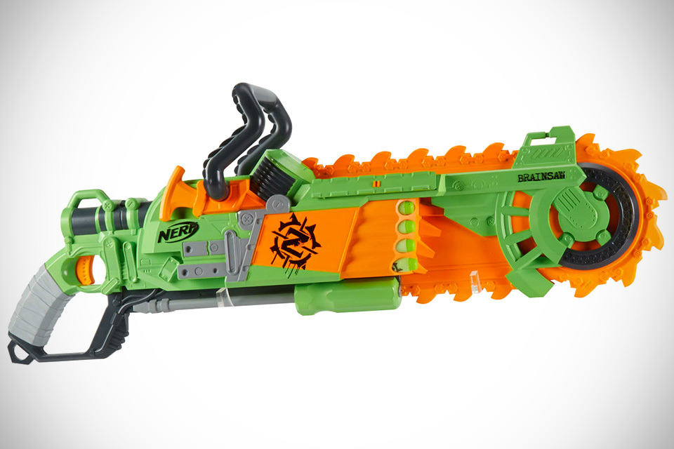 Nerf Zombie Strike Brainsaw Blaster Zombie Slaying Starts From Young