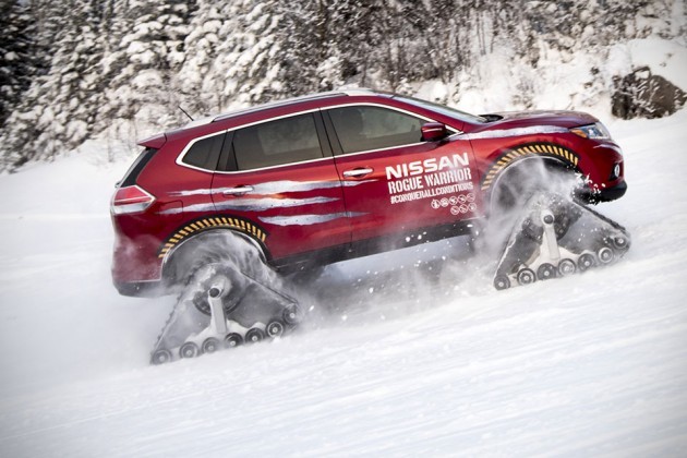 Nissan Rouge Warrior Snow Track Vehicle