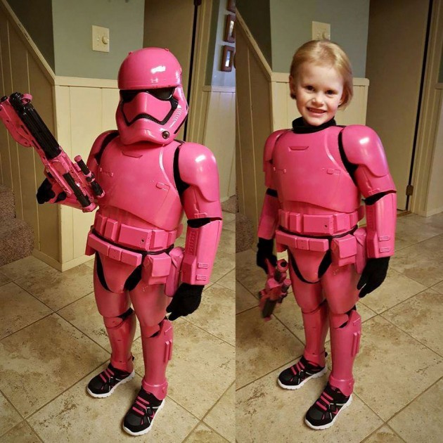 48” Pink Storm Trooper Costume by Jim Brock