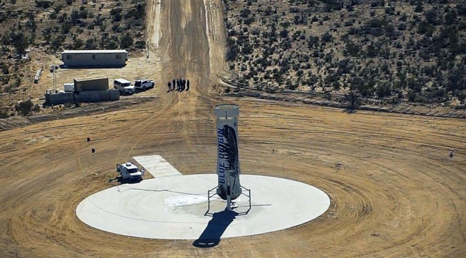 Blue Origin New Shepard Reusable Rocket