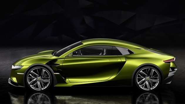 DS E-Tense Electric Supercar