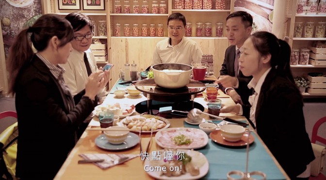 Ikea Taiwan’s Anti-phone Dining Table