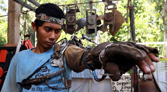 Indonesian Man Tawan’s Mind-controlled Robotic Arm