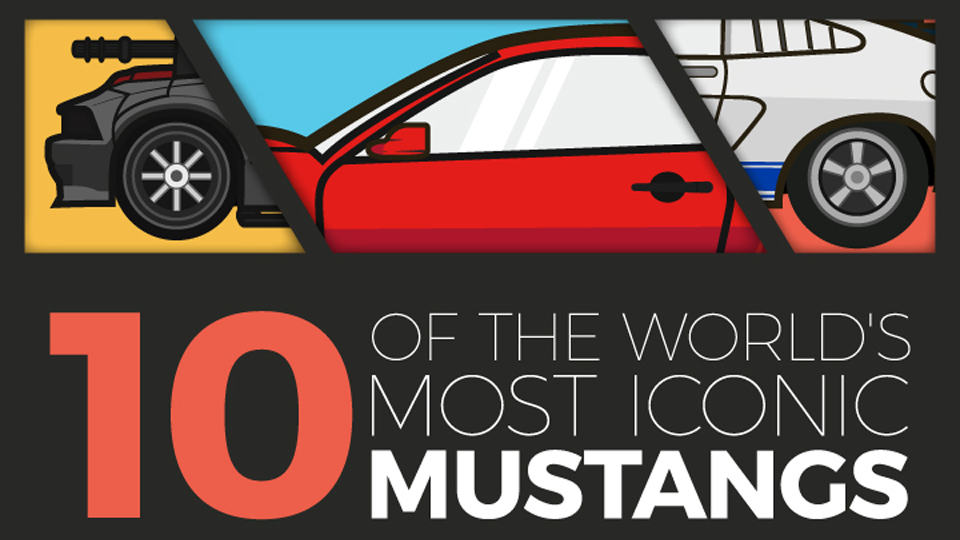 Infographic: Cinematic History of The Shelby Mustang