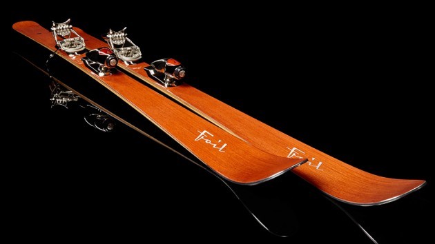 Luxury Skis by Foil Skis Rossastro
