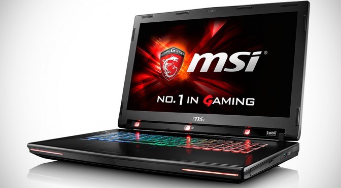 MSI GT72S G Tobii Gaming Laptop with Eye-Tracking Technology