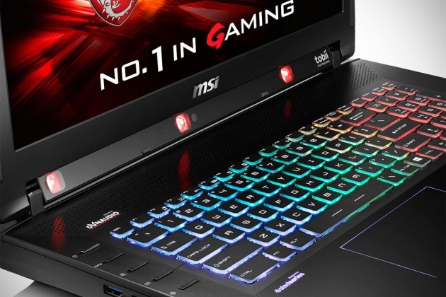 MSI GT72S G Tobii Gaming Laptop with Eye-Tracking Technology