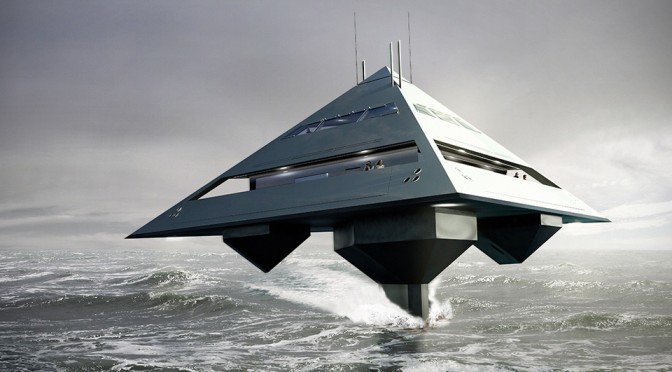 Schwinge Tetra Concept Super Yacht by Jonathan Schwinge