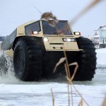 A Lake Is Not Going To Stop This Russian Made Sherp ATV From Going Places