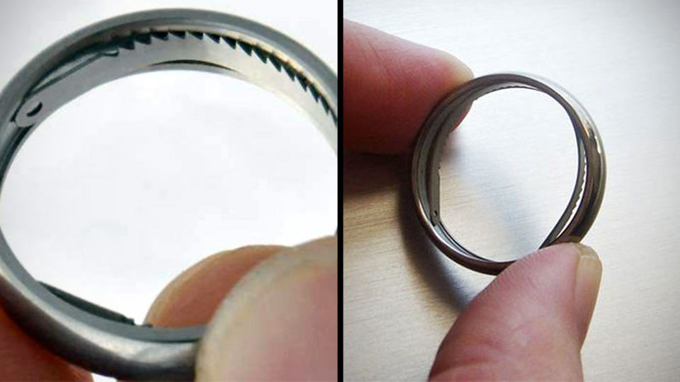 Shomer-Tec Titanium Escape Ring